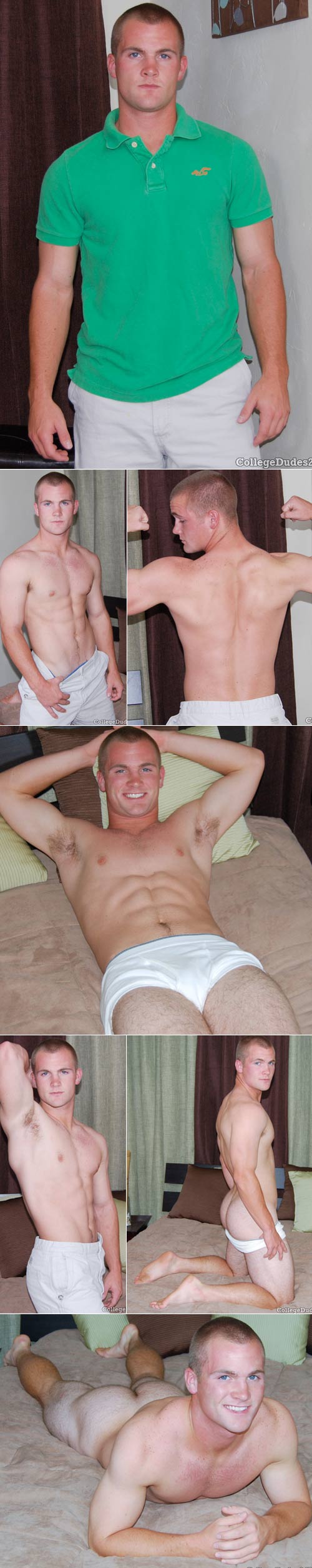 Ian Dawes Busts A Nut at CollegeDudes247