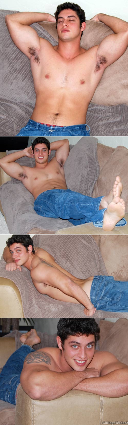 Tony Falco (Busts A Nut) at CollegeDudes247