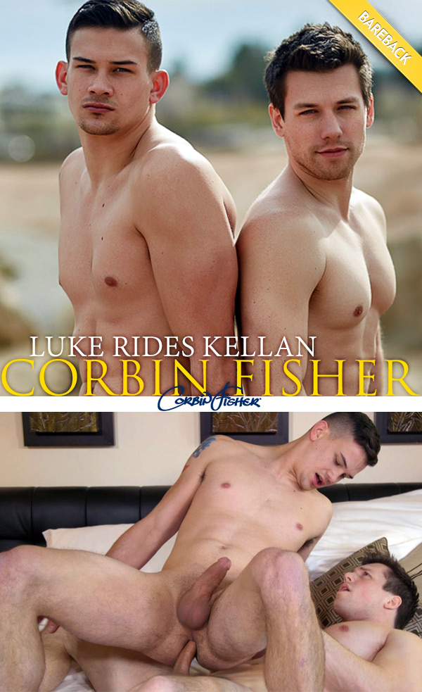 Luke Rides Kellan (Bareback) at CorbinFisher