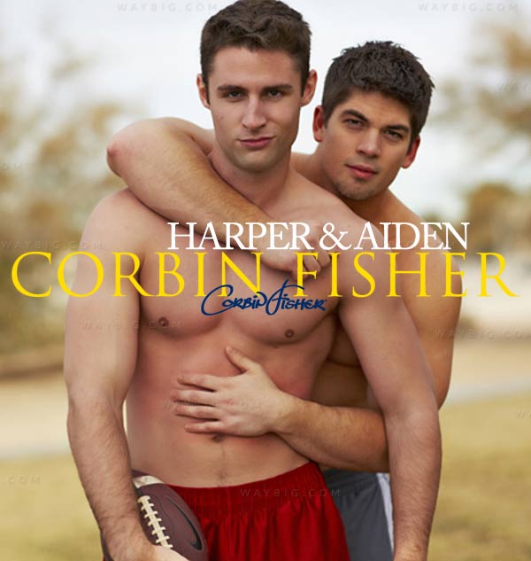 Harper & Aiden Fuck (Bareback) at CorbinFisher