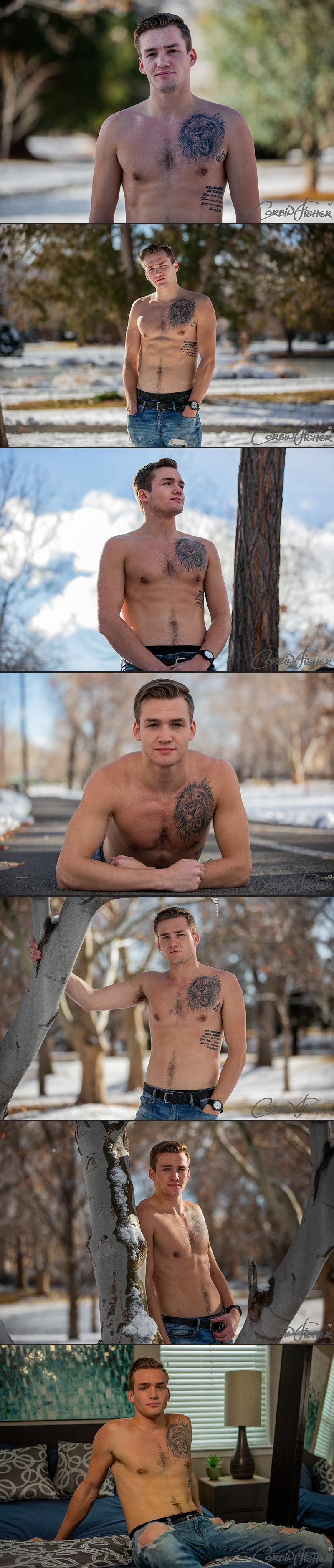Oliver's Introductory Solo at CorbinFisher