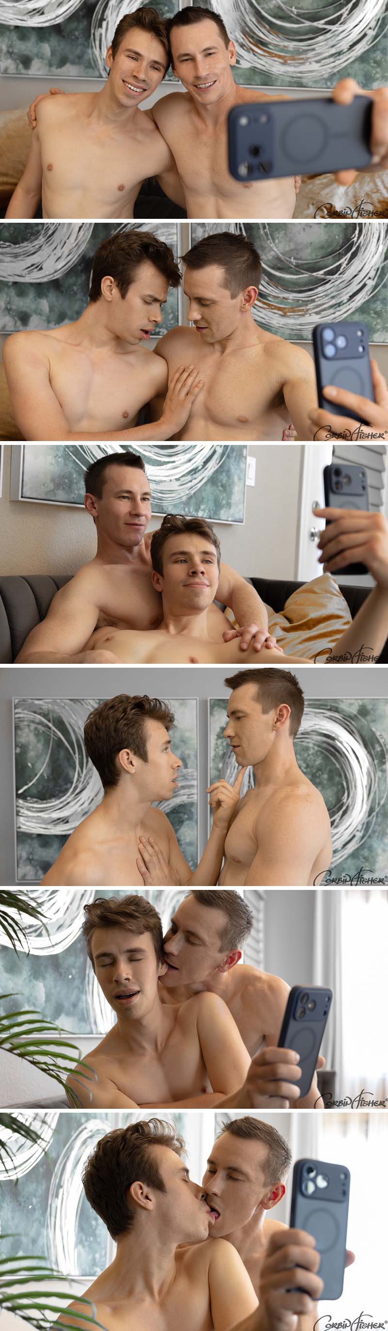 Rocky Tate and Jack Go All In for ‘POV: The Birthday Gift’ at Corbin Fisher