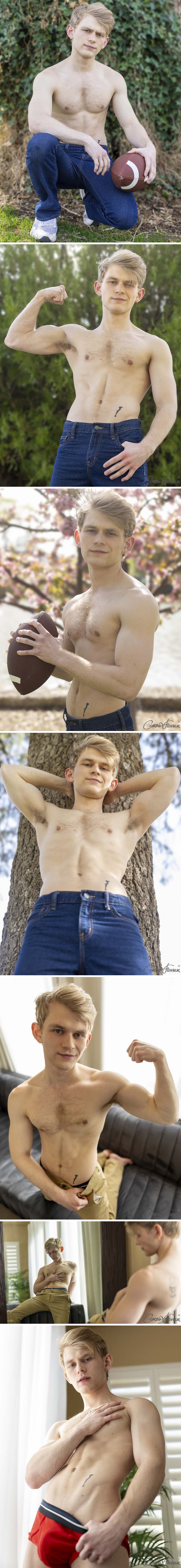 Knox Debuts [Athletic MMA Stud Commands the Camera] at CorbinFisher