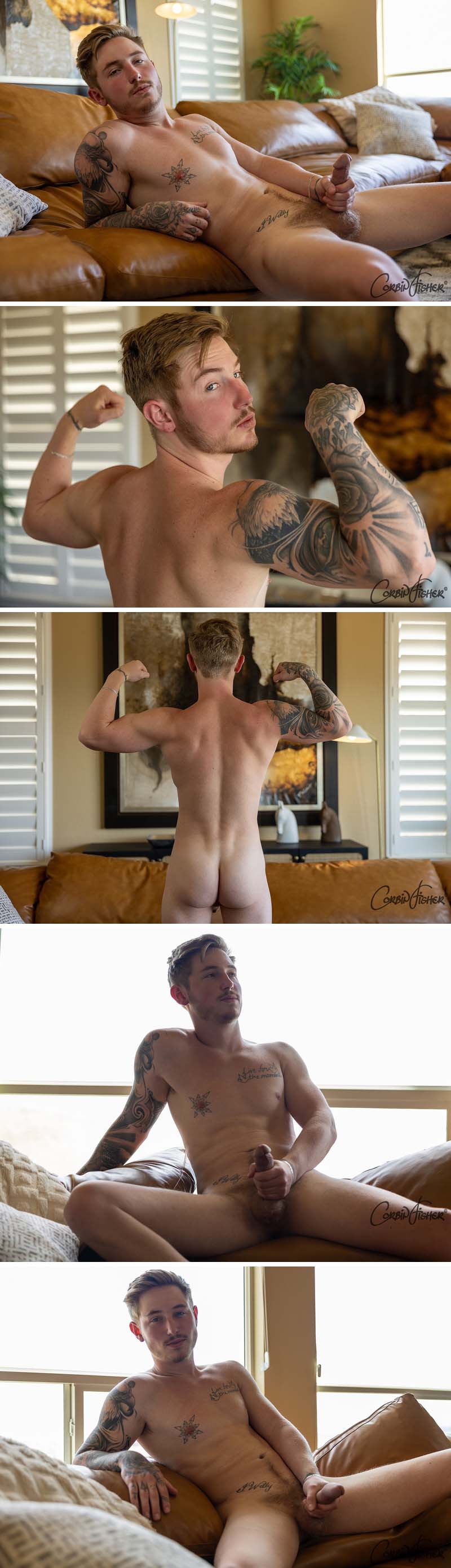 Ben Shows Off at CorbinFisher