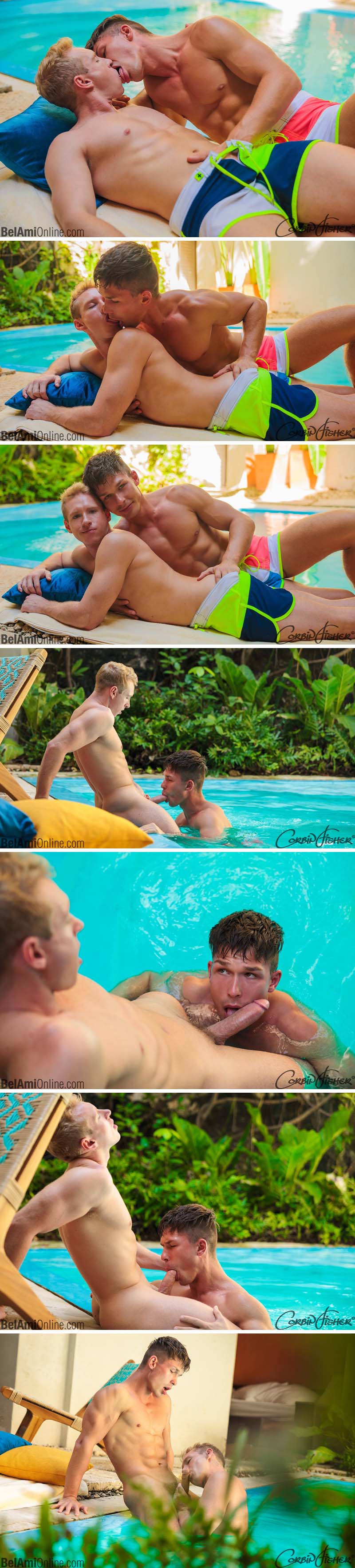 Michael Ross Fucks Grayson Cole in 'Double Booked: Scene 2' at Corbin Fisher x BelAmi