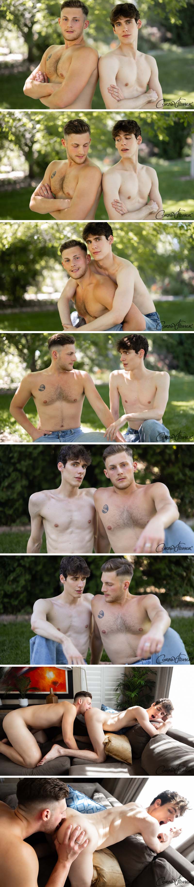 Chase Leone Gets Sensual with Ander at Corbin Fisher