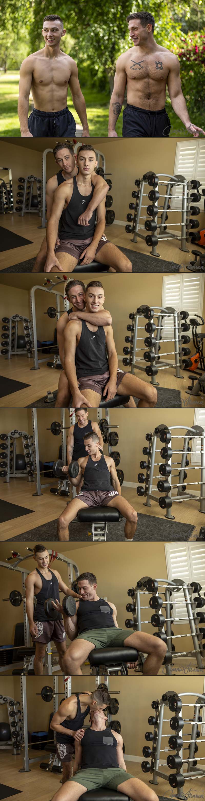 Barron Works Out Chris at CorbinFisher