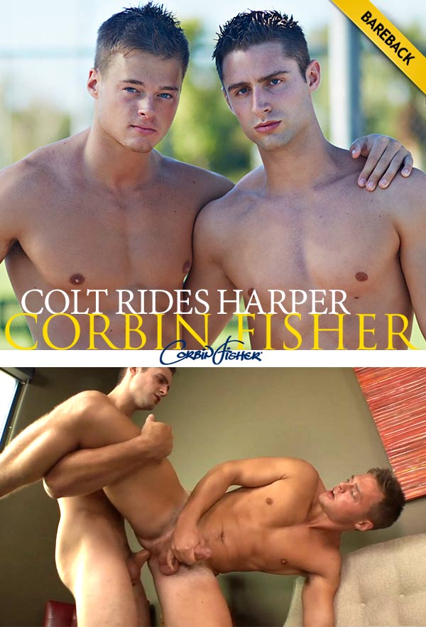 Colt Rides Harper (Bareback) at CorbinFisher