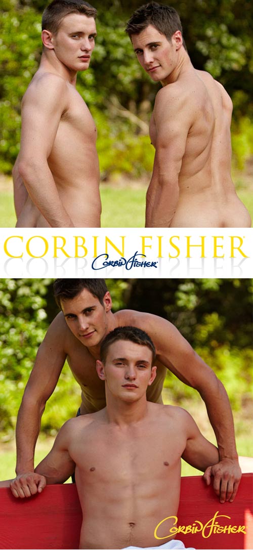 Tevin Fucks Travis (Tevin's First Time) at CorbinFisher