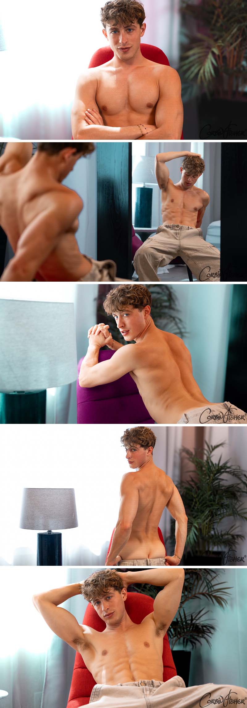 Danny Fantasy Unloads at Corbin Fisher