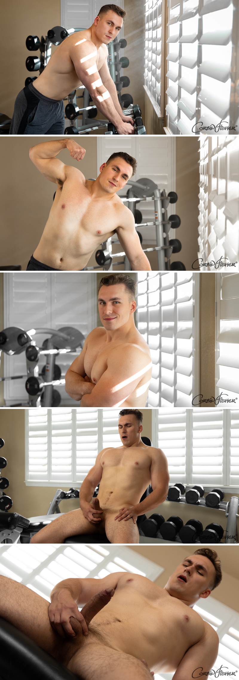 Chris Shows Off at Corbin Fisher