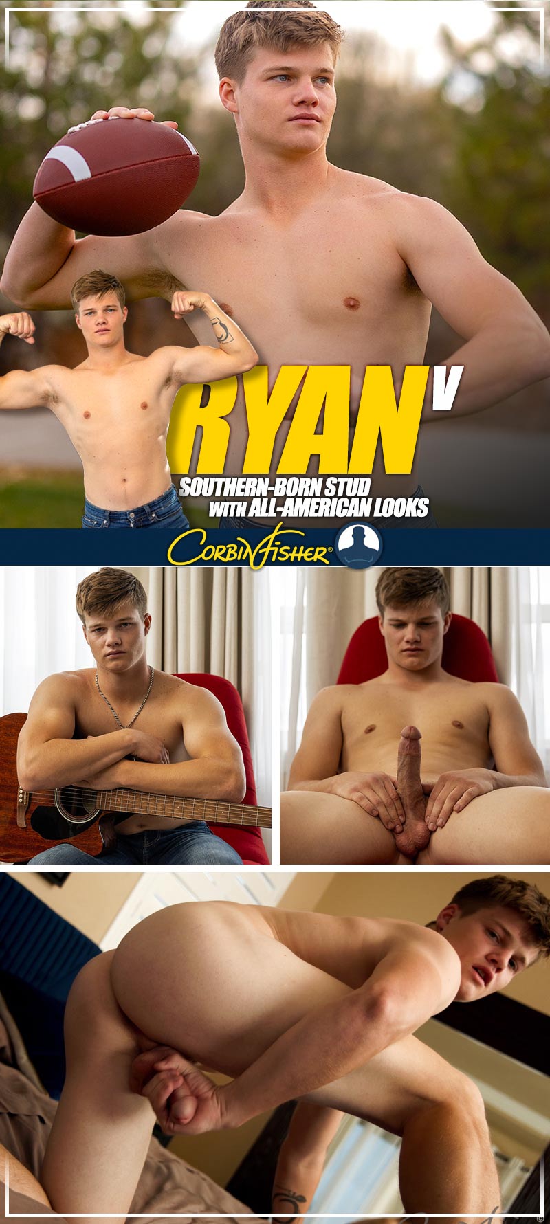 Ryan [Newcomer Southern Stud's Solo Debut] at CorbinFisher