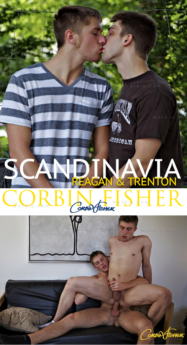 Scandinavia: Fucking Reagan (Trenton & Reagan) (Bareback) at CorbinFisher