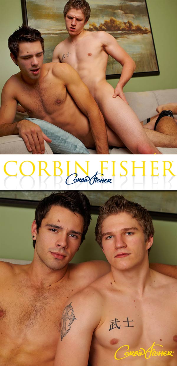 Jordan's First Time (with Trey) at CorbinFisher