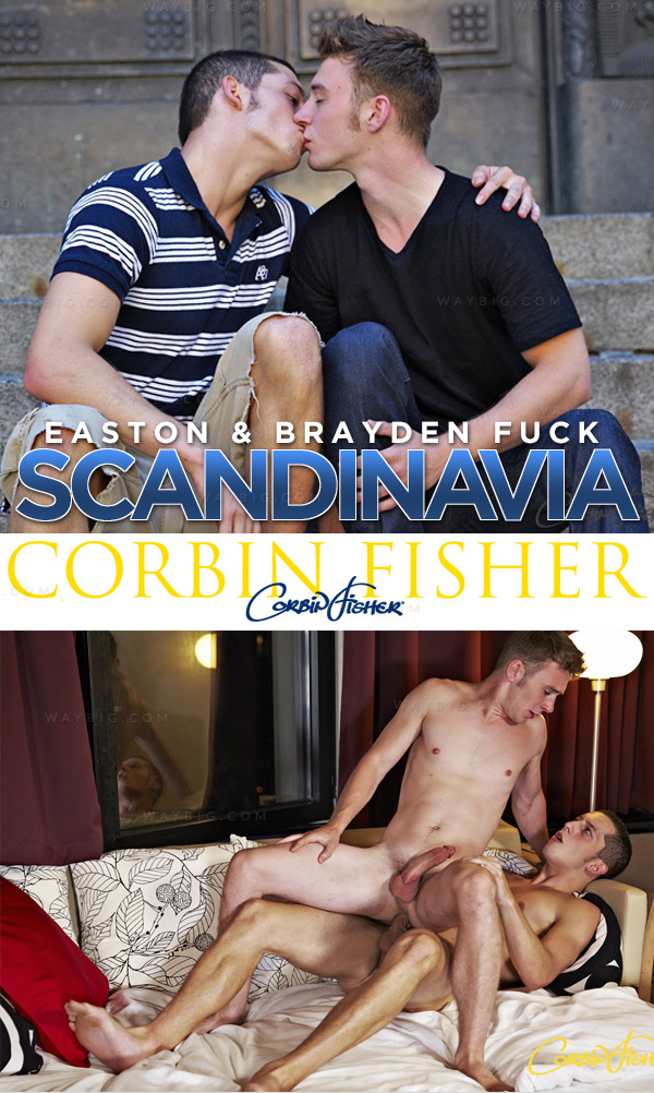 Scandinavia: Easton & Brayden Fuck (Bareback) at CorbinFisher