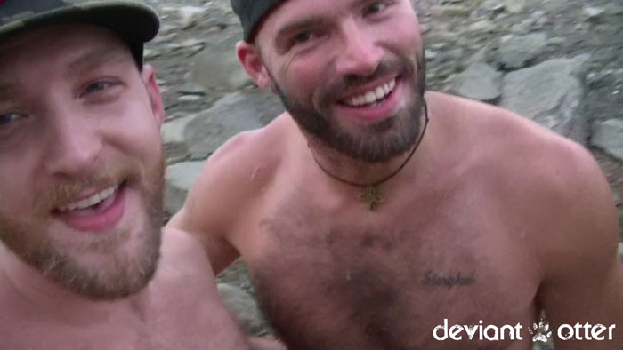 Bare Beach Bromance (Xavier Jacobs and Devin Totter) at DeviantOtter
