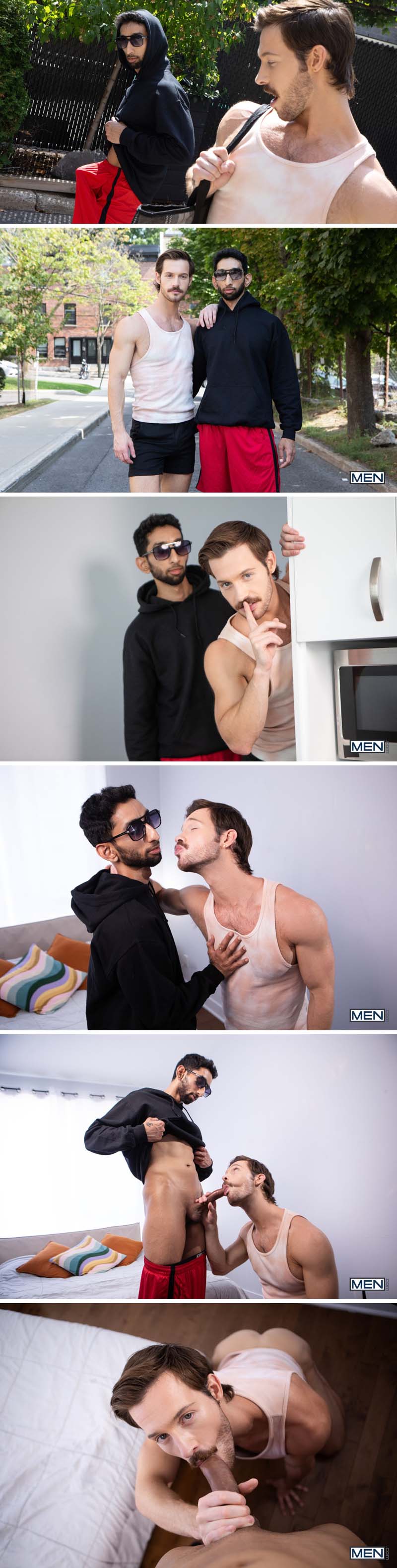 Discreet DL's First Time (Theo Dore Meets 'DL' Ram Sivan for a No Questions Hookup) at MEN.com