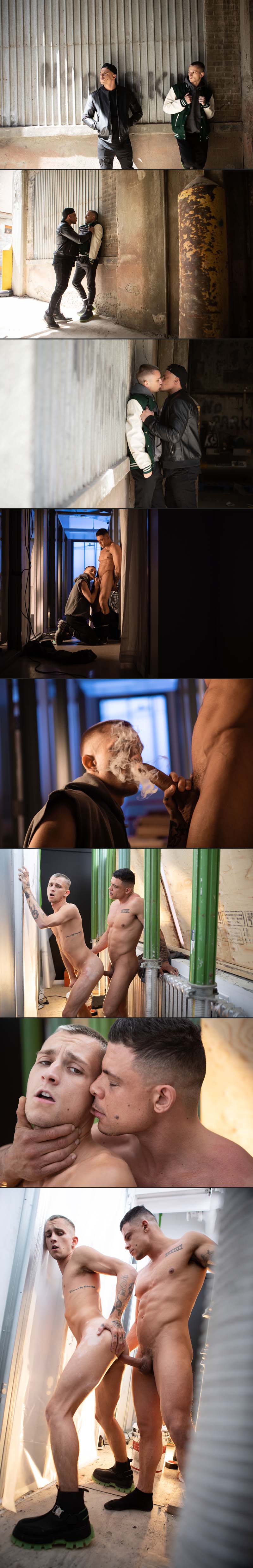 Miguel Exotic and Theo Brady's Public Hookup at MEN.com