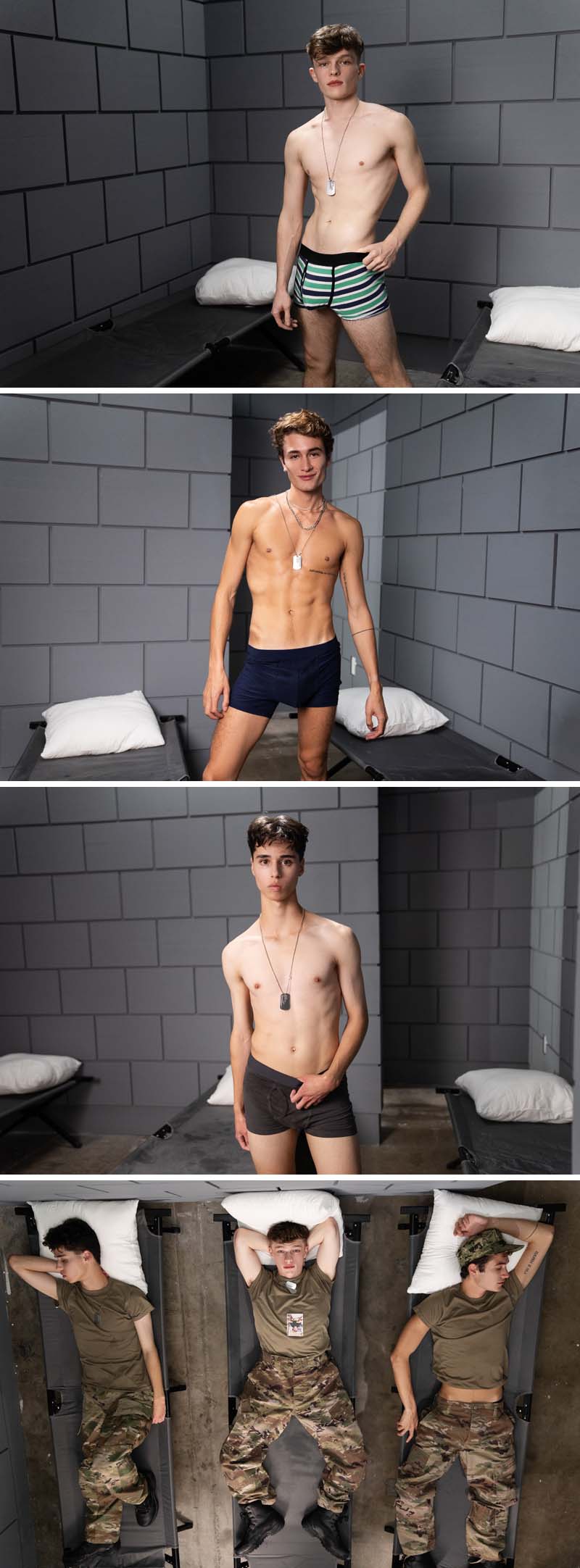 Recruits (Marco Alessandro, Jake Preston and Max Bennett) at MEN.com