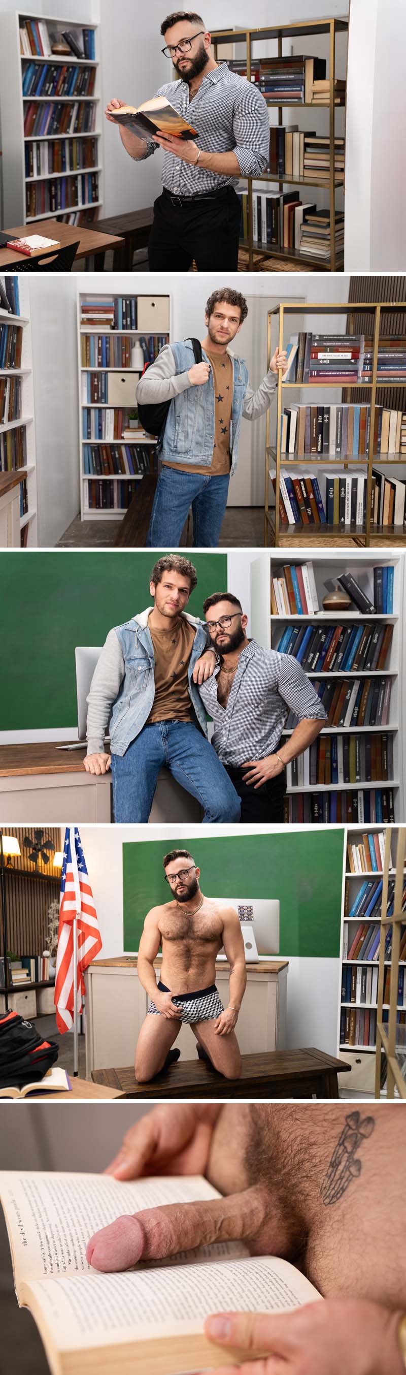 Bunker Bottoms for Hayden Harding in 'Book Slut' at MEN.com