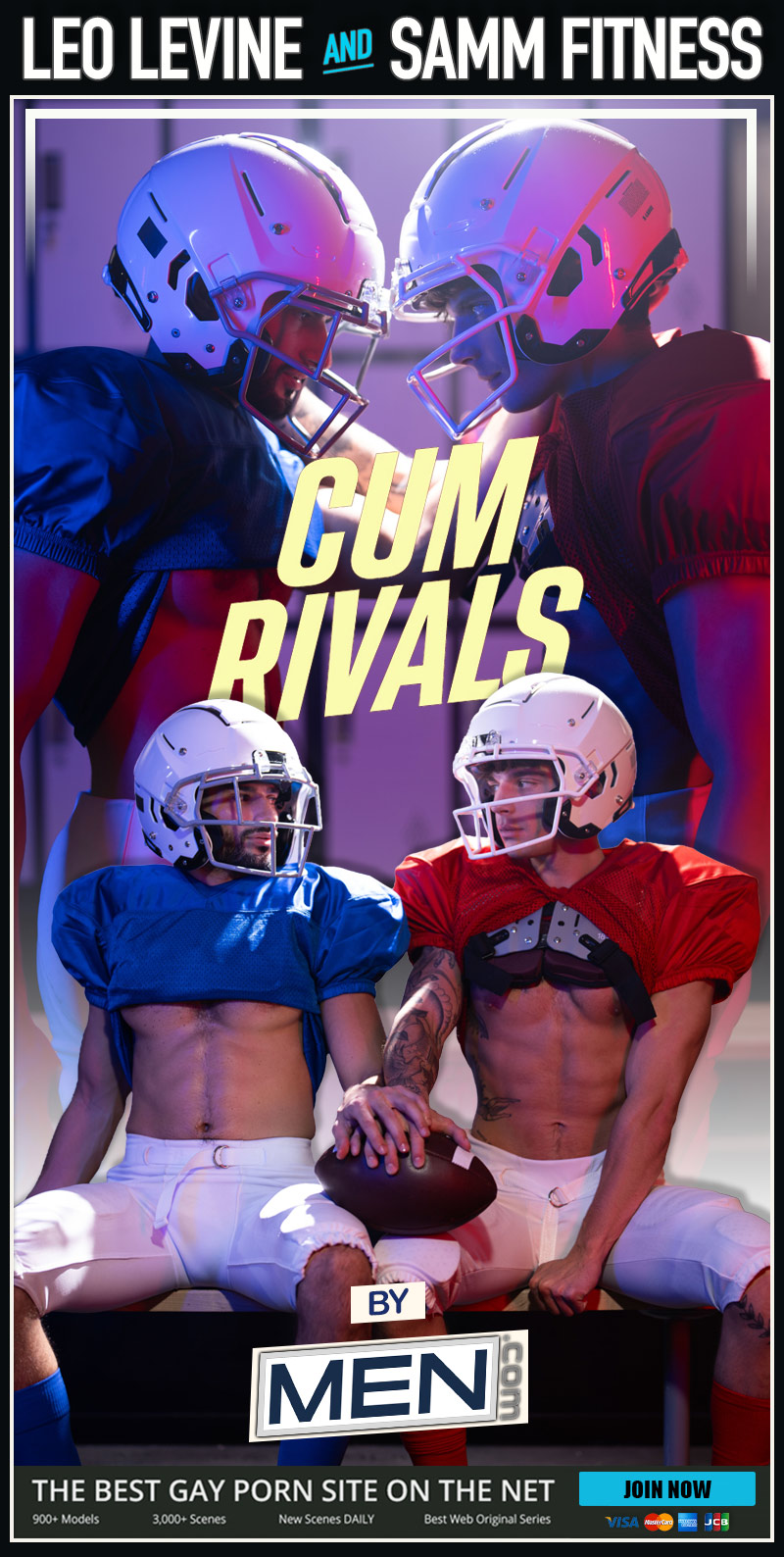 Cum Rivals (Leo Levine Fucks Samm Fitness) at MEN.com