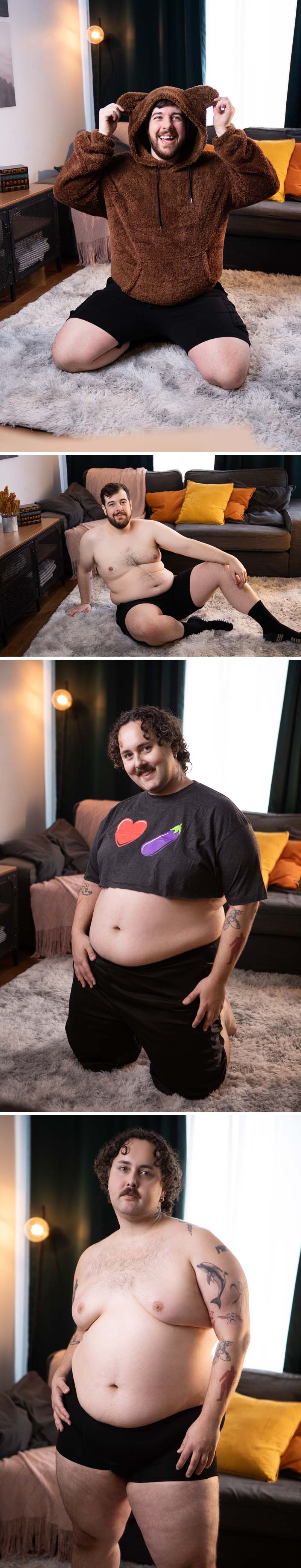 MEN.com's Double Booty Whammy: Thick Angel, Cole Black and Brody Summers Turn a Pizza Delivery Into a Three Way