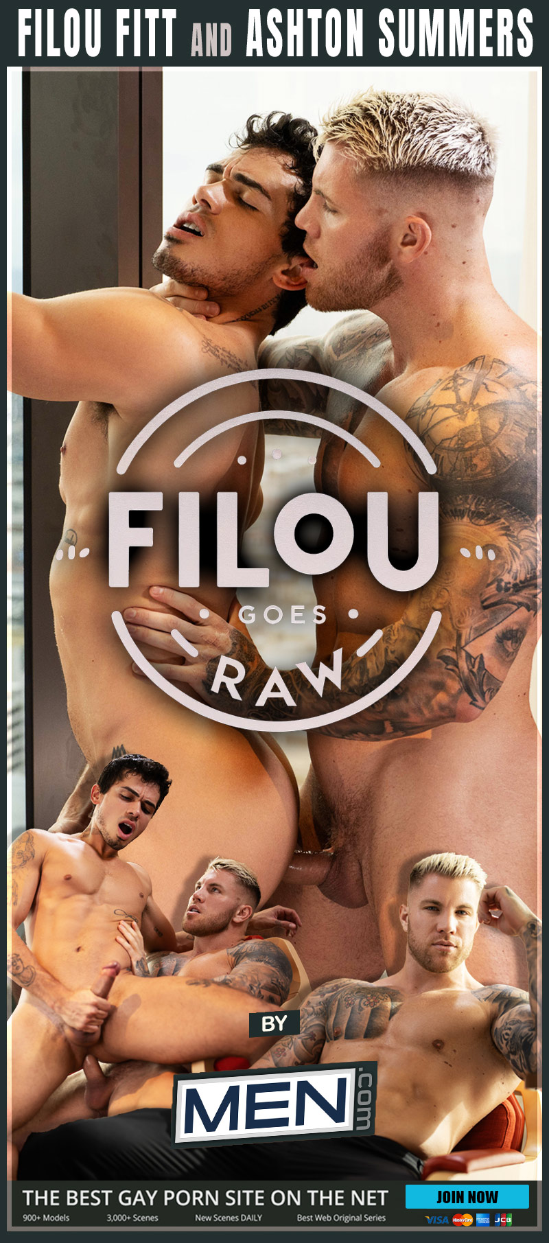 Filou Fitt Goes Raw with Ashton Summers at MEN.com