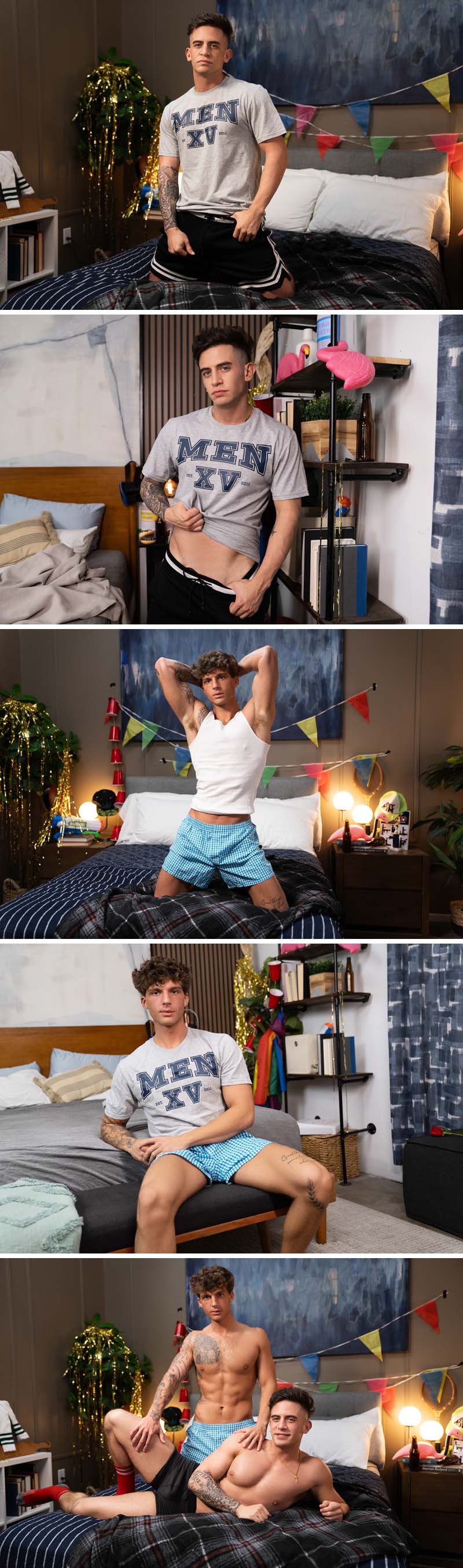 Trevor Brooks and Leo Levine Get Caught in a Wild Study Break in 'Campus Cock, Part 4' at MEN.com