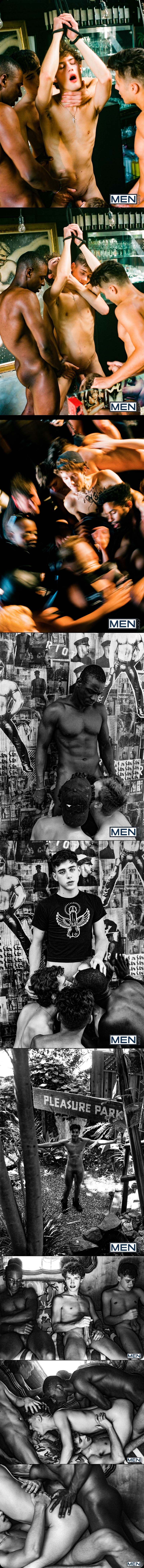 TOM of FINLAND 'PLEASURE PARK' (featuring  Angel Rivera, Joey Mills, River Wilson, Sean Ford and Tannor Reed) at MEN