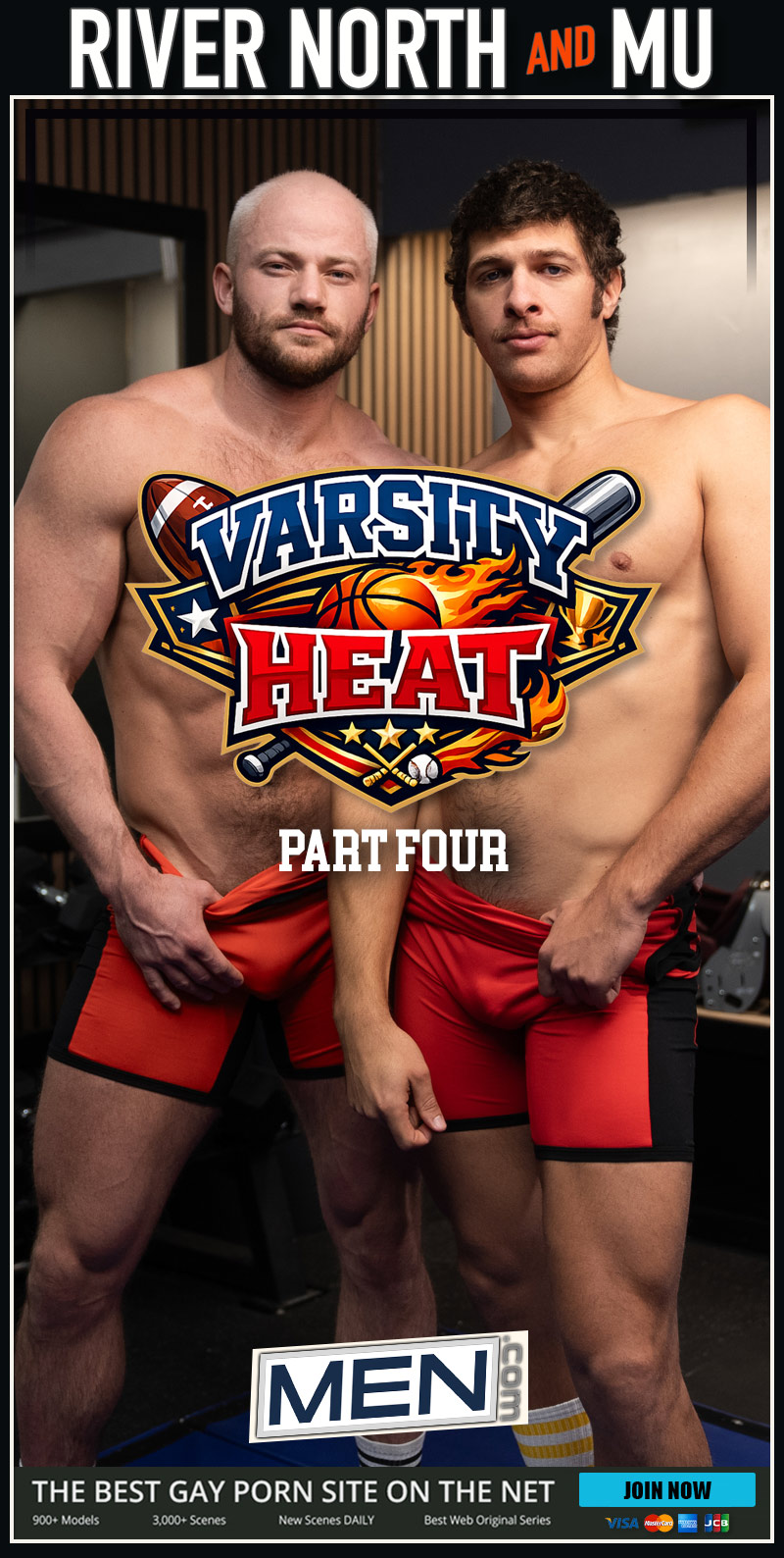 Varsity Heat, Part 4 (River North and Mu Fuck On The Gym Floor) at MEN.com