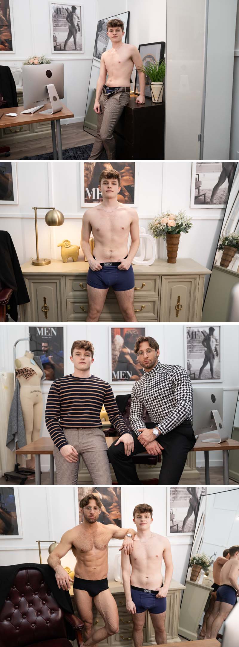 Dom King Dominates Jake Preston in Office Power Clash in 'The Demon Twink Wears Nada, Part 2' at MEN.com
