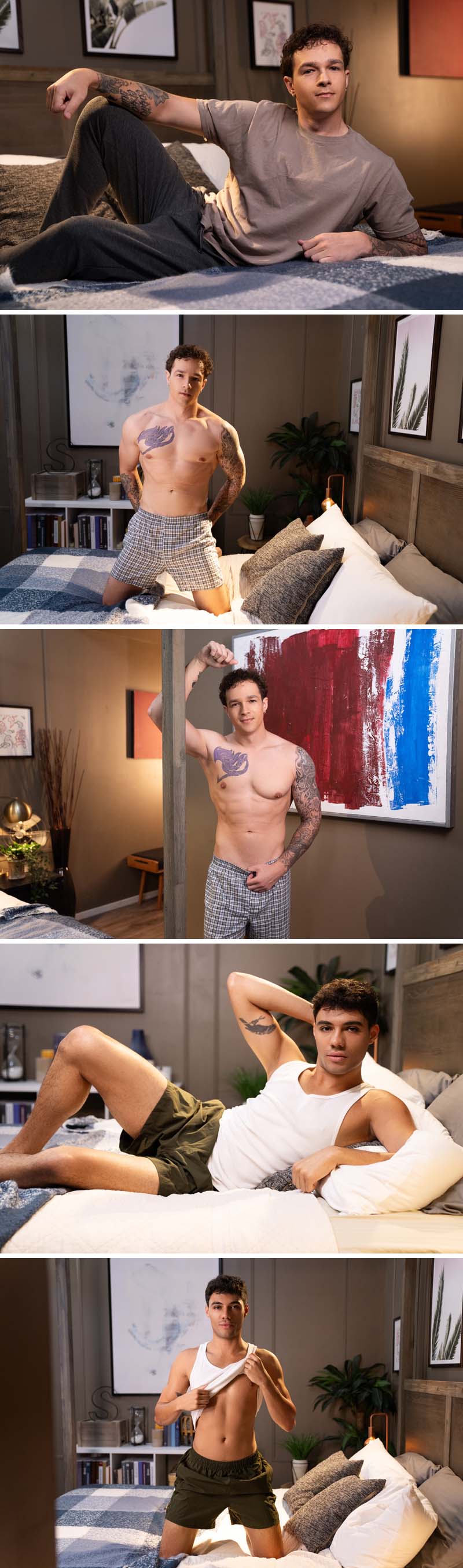 Jayden Marcos Tops Brandon Dallas in 'Locked In For Cum' at MEN.com
