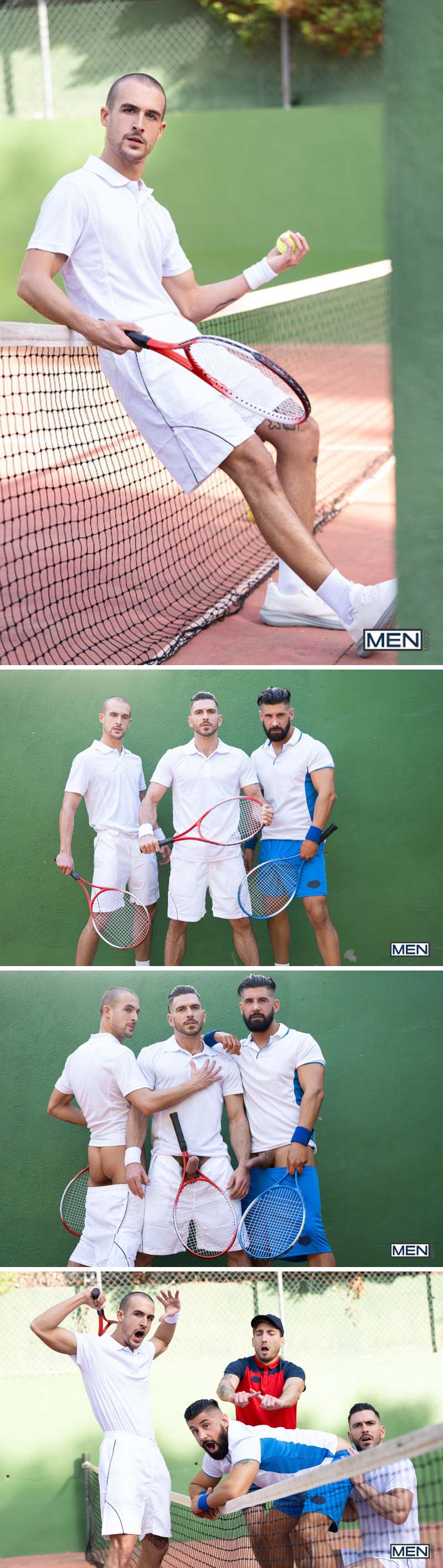 Smashing On The Court (Paddy O'Brian, Justin Jett and Jack Bandit) at MEN.com