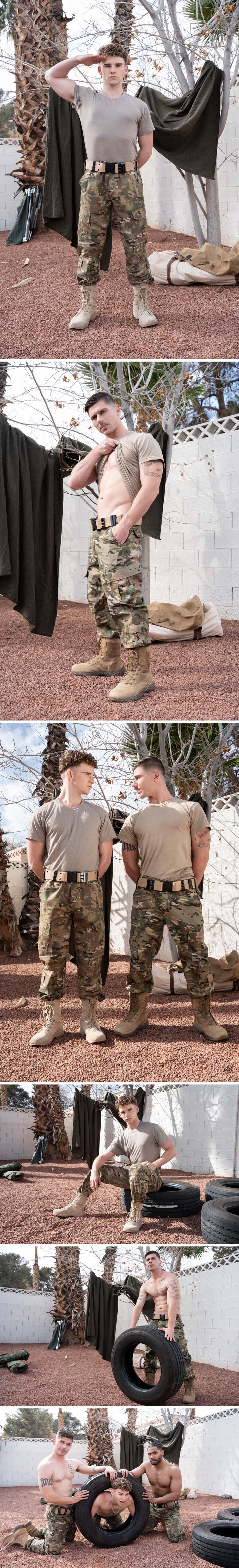 Bareback Barracks, Part 1 (Derek Spears Fucks Jack Waters) at MEN.com