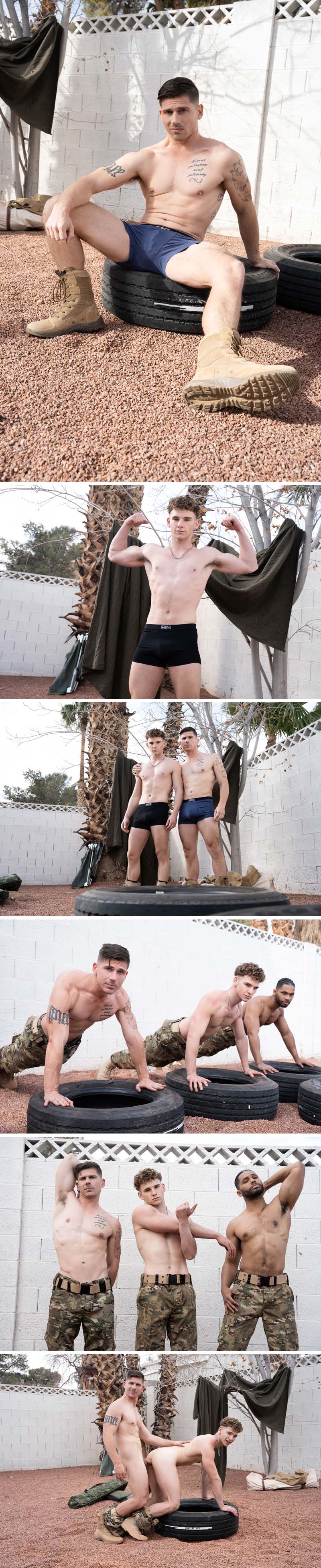 Bareback Barracks, Part 1 (Derek Spears Fucks Jack Waters) at MEN.com