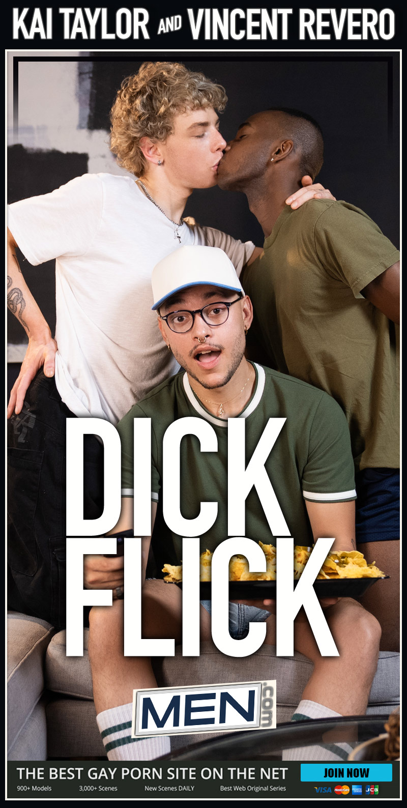Kai Taylor & Vincent Revero Hide Their Secret Chemistry in 'Dick Flick' at MEN.com
