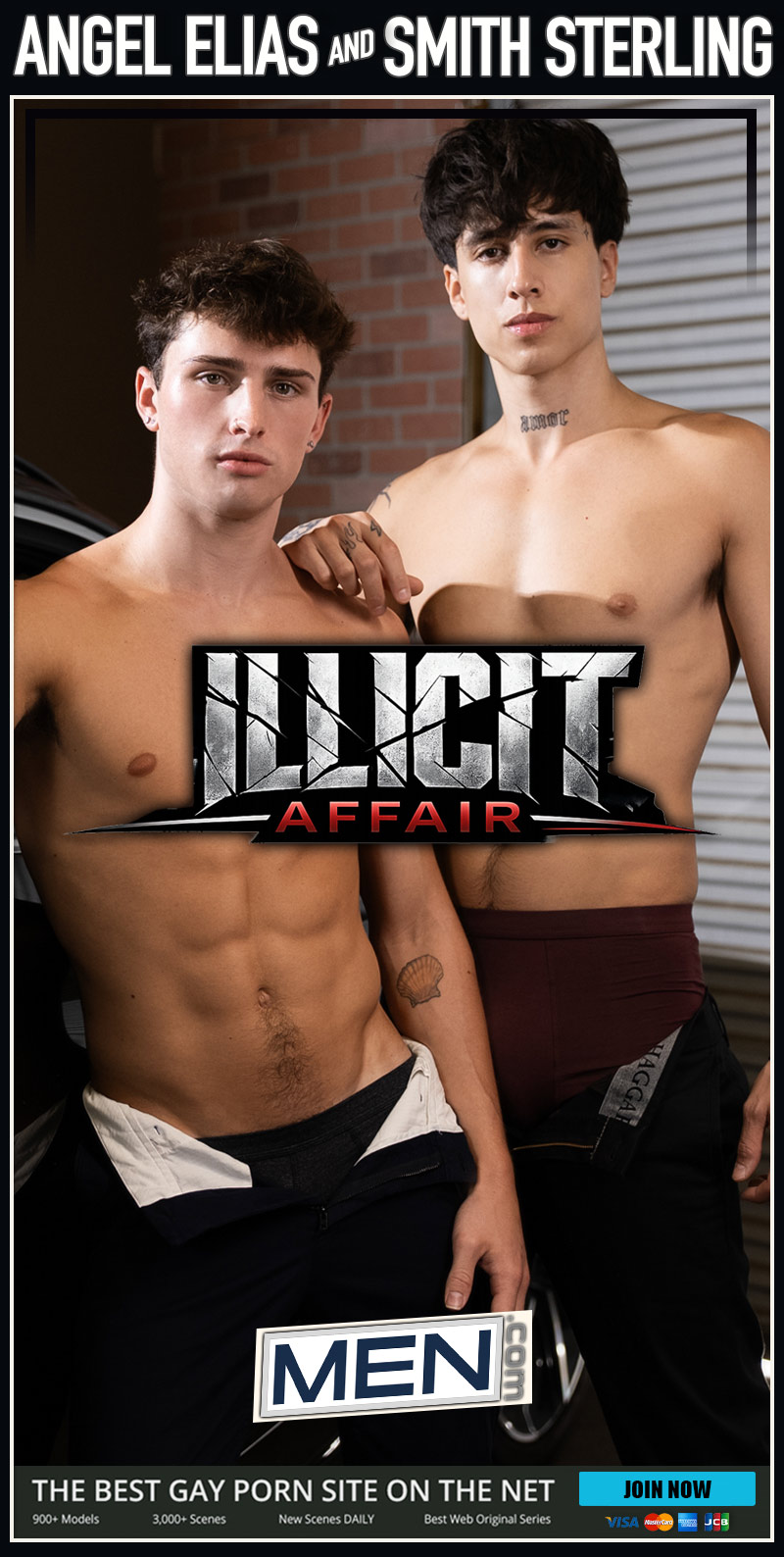 Smith Sterling Fucks Angel Elias in 'Illicit Affair' at MEN.com