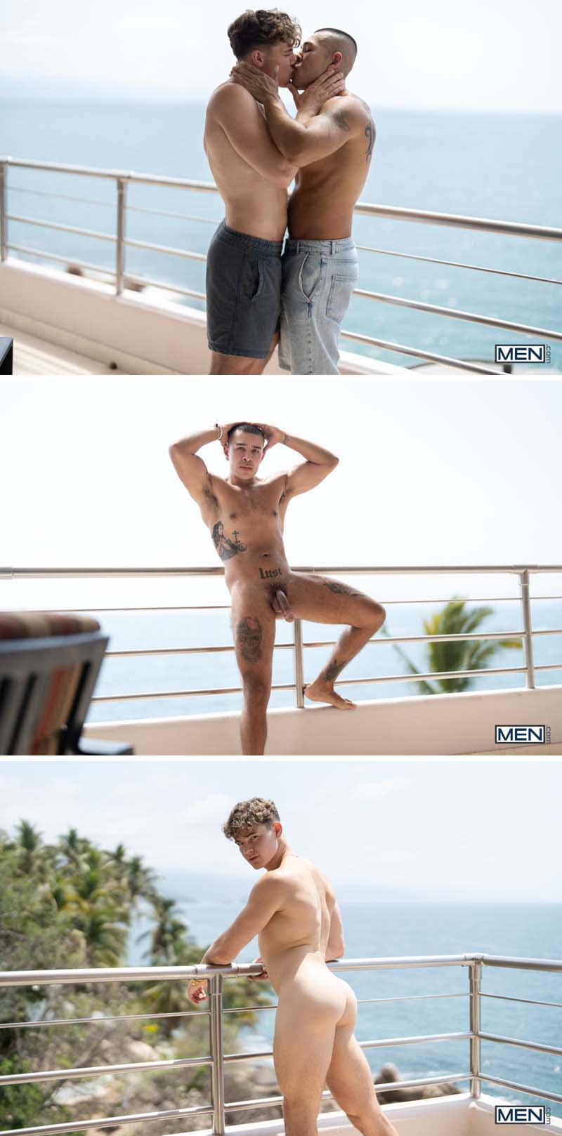 Proudly Cumming & Going (Oliver Marks Fucked by Ivan Fernandez as Friends Watch and Cum) at MEN.com
