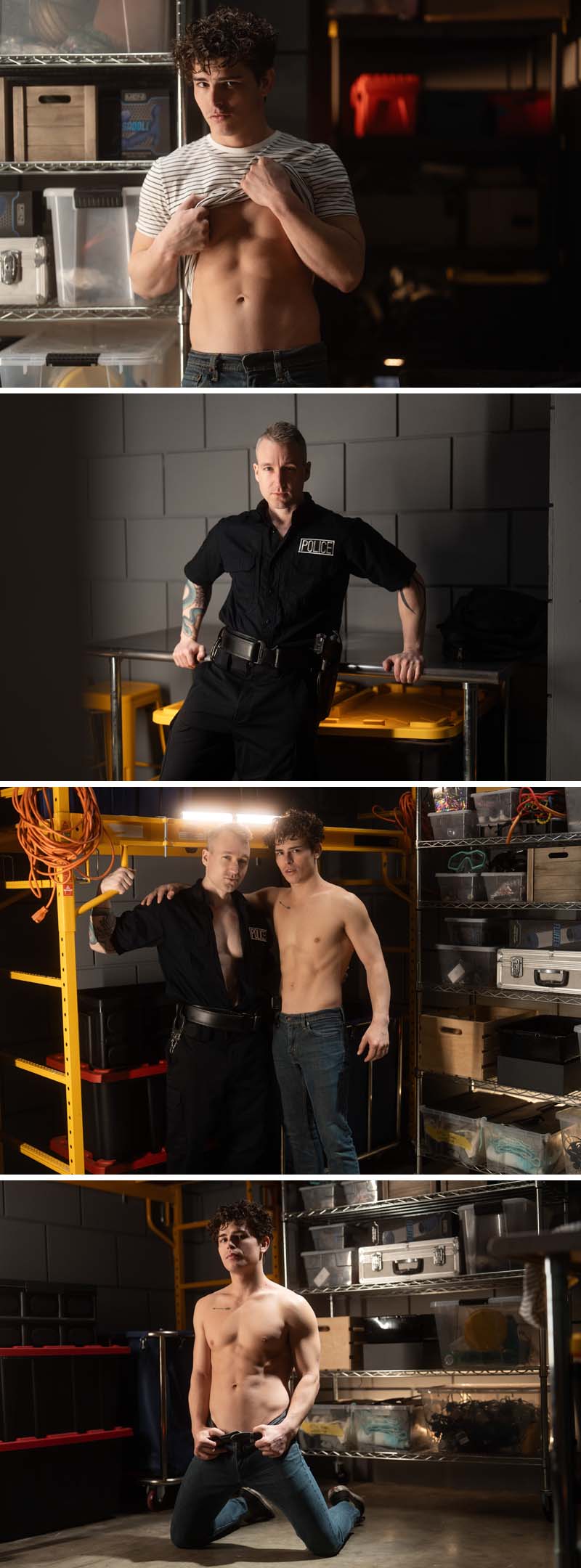 Cuffed & Stuffed (Seth Peterson Bottoms for Baxxx) at MEN.com