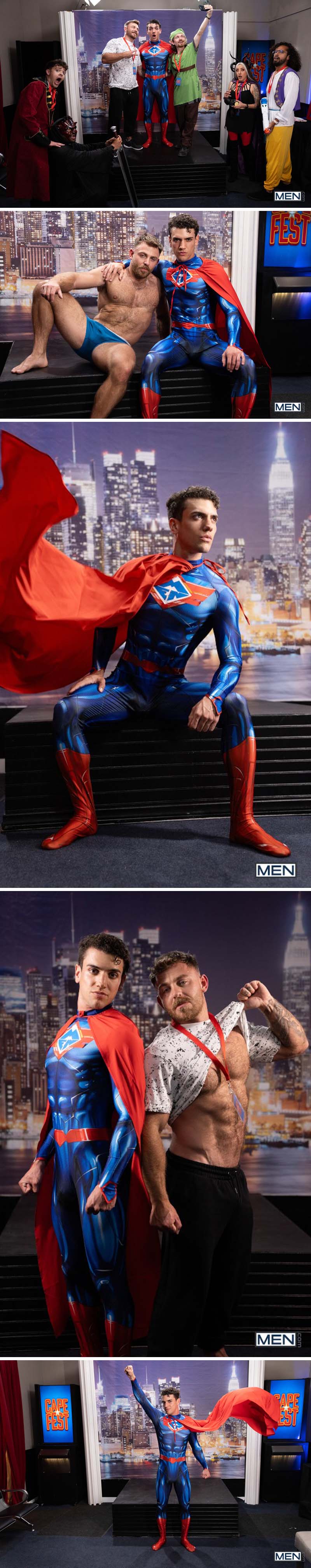 Scott Braun Fucks Superhero Cosplayer Channing Flynn in 'Fan Service' at MEN.com