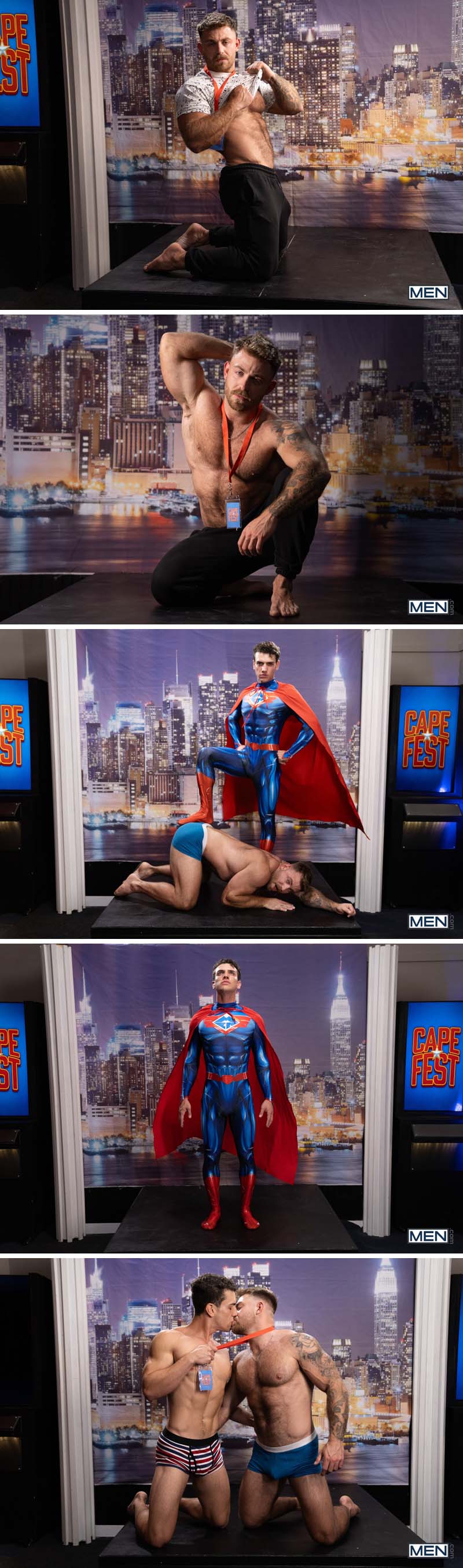 Scott Braun Fucks Superhero Cosplayer Channing Flynn in 'Fan Service' at MEN.com
