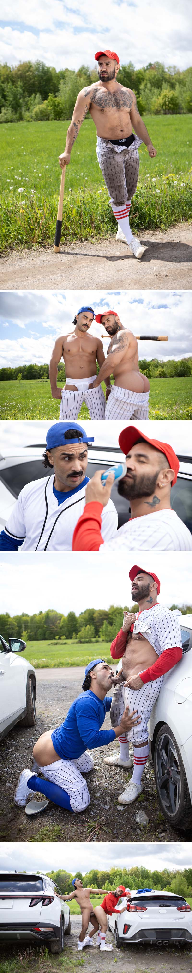 Take Me Out to the Butt Game (Mateo Zagal Catches More Than a Ball from Diego Silva) at MEN.com