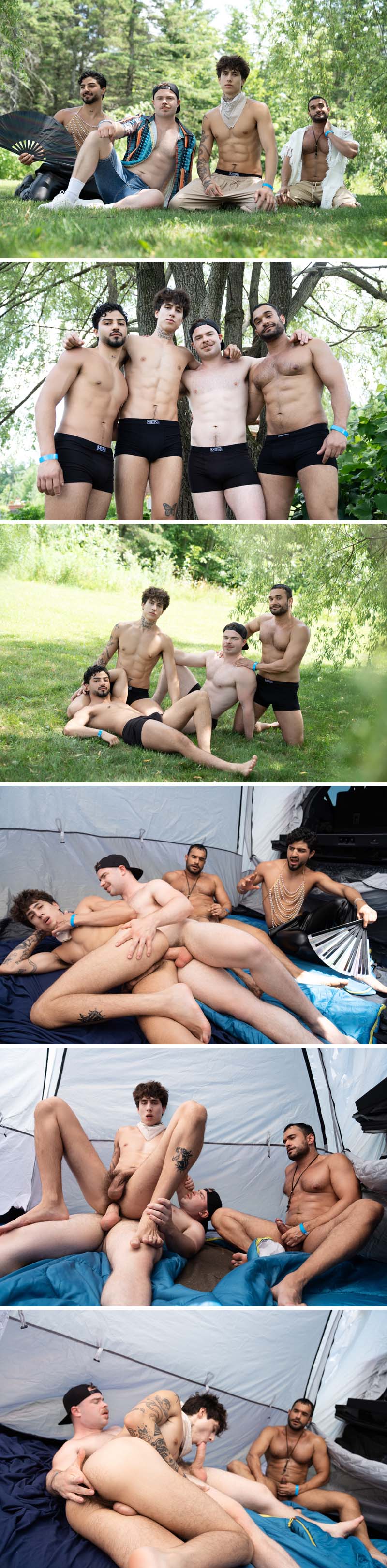 Raj Watches Angel Elias Get Pounded in 'Festival Fuckers' at MEN.com