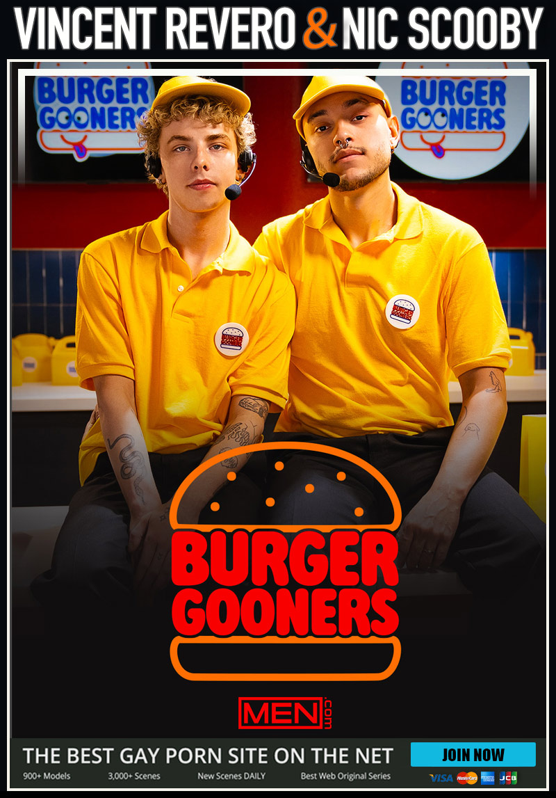MEN.com's Burger Gooners, Part 1: Vincent Revero Serves Nico Scooby
