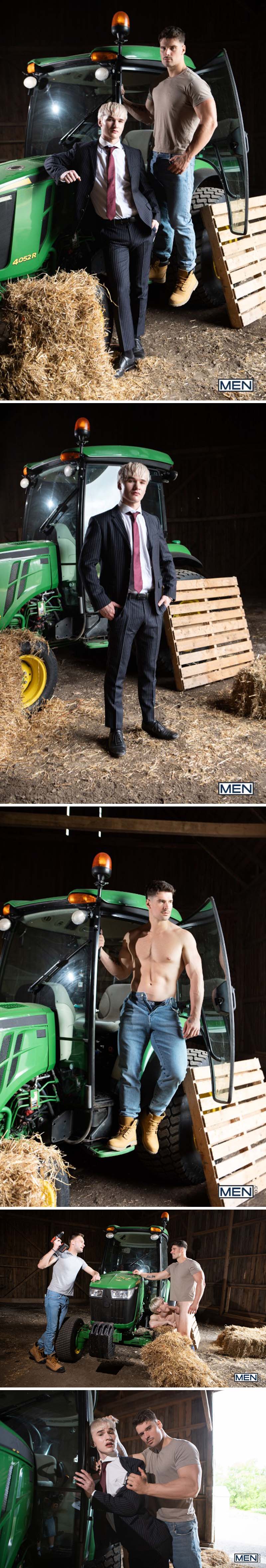 Malik Delgaty Plows Jake Lux in 'Harvesting Ass' at MEN.com