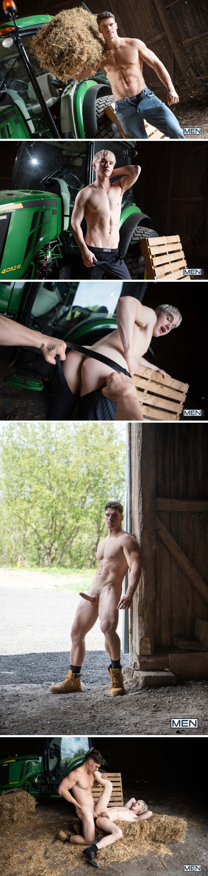 Malik Delgaty Plows Jake Lux in 'Harvesting Ass' at MEN.com