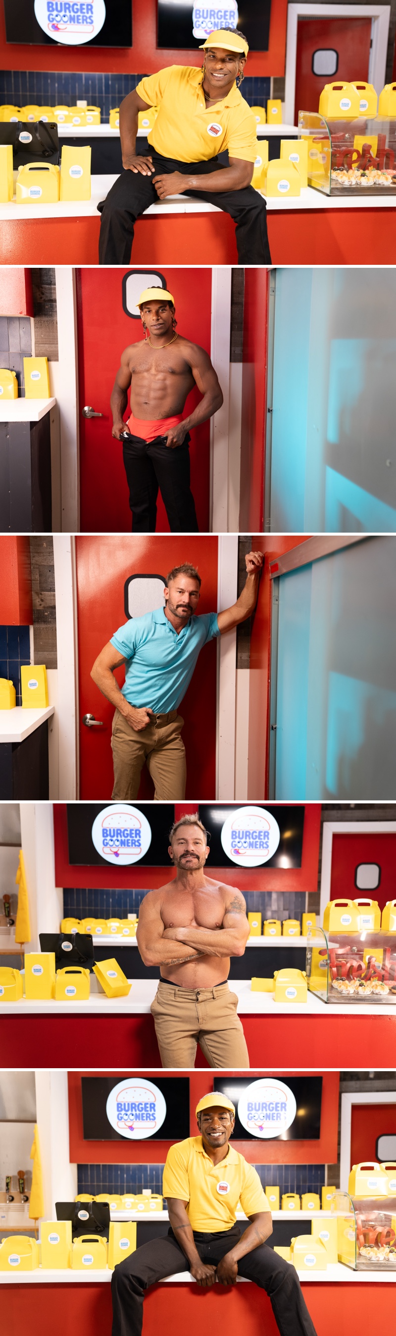 MEN.com's 'Burger Gooners, Part 3: Adrian Hart and Jonzu Give Greg Dixxon a Full Inspection