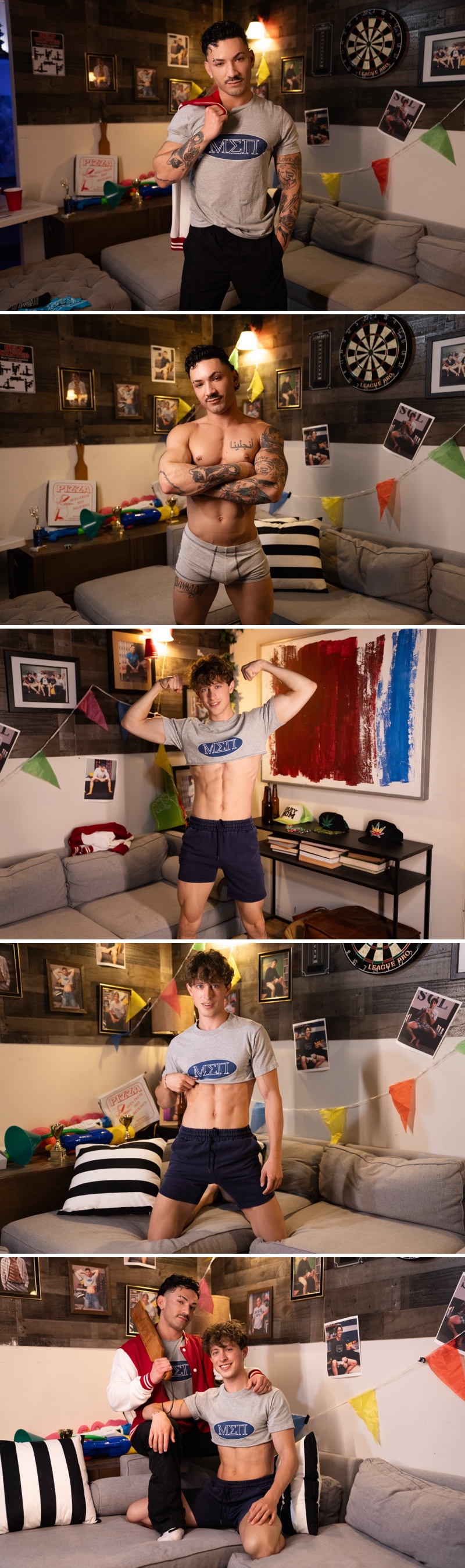 Danny Fantasy Gets Initiated by Siren Santiago in 'Horny Sophomore Bros, Part 3' at MEN.com