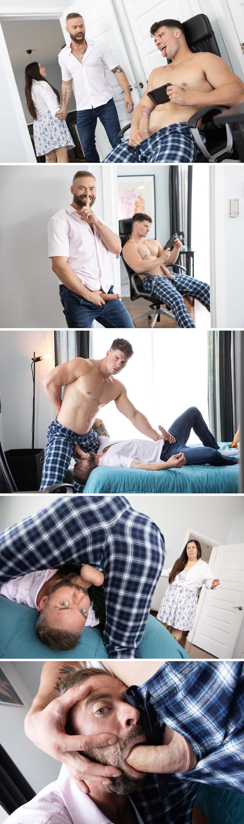 Throating The Straight Jock (Malik Delgaty Fucks Leo Bacchus) at MEN.com