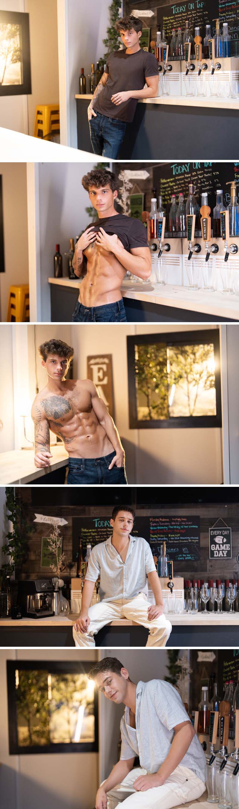 Breeding The Bartender (Joey Mills Gets Filled by Leo Levine) at MEN.com